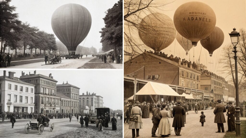 19th century balloons history