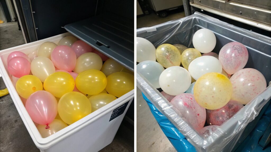 preventing balloon degradation
