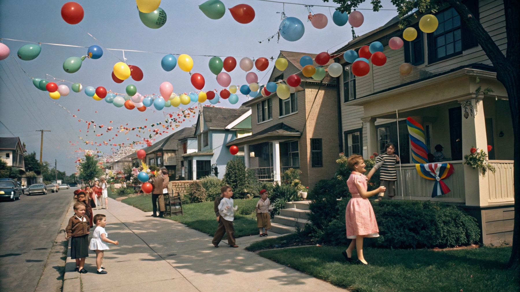 1950s latex balloons popularity boom