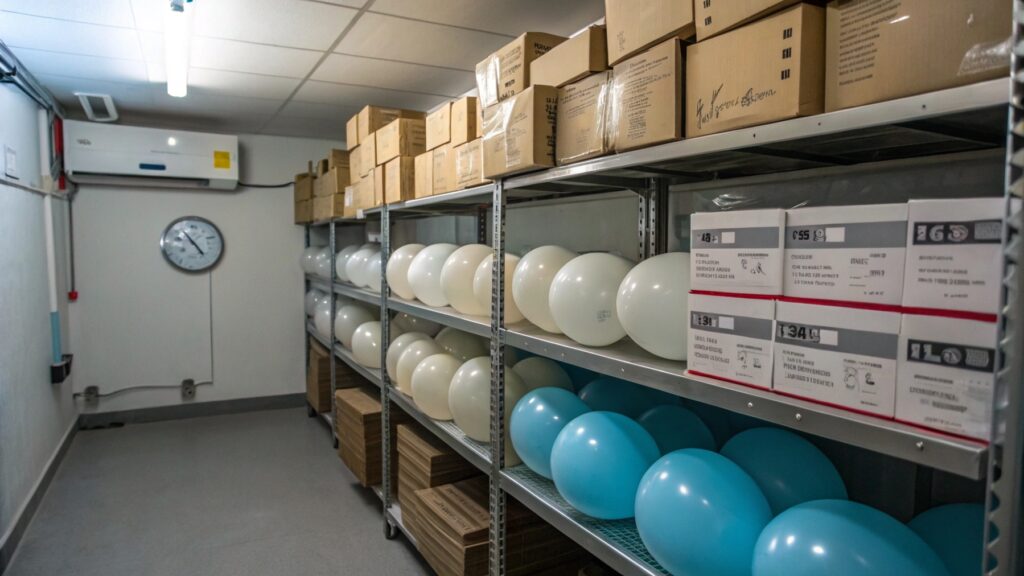 latex balloon storage best practices