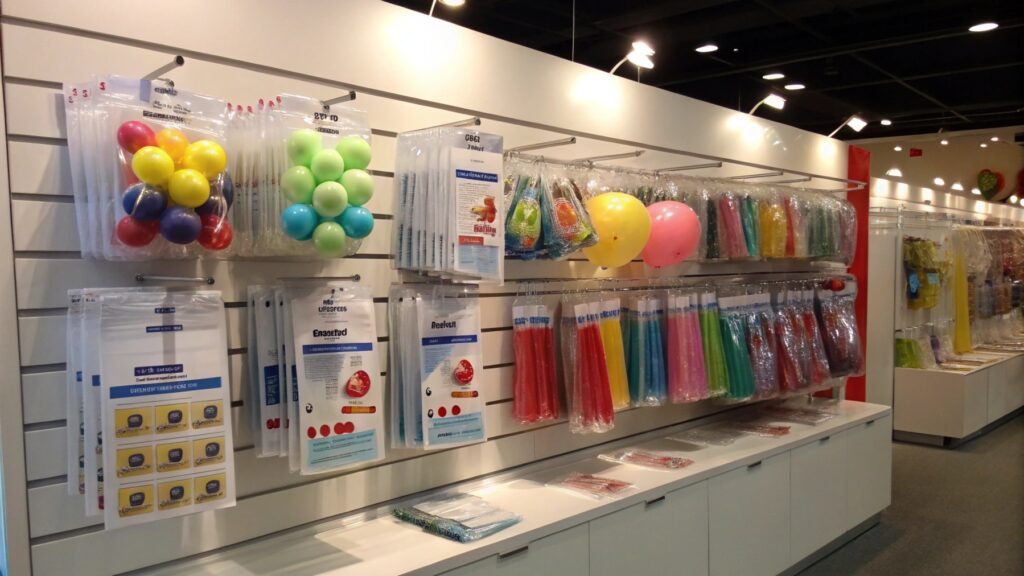 Retail-ready balloon packaging