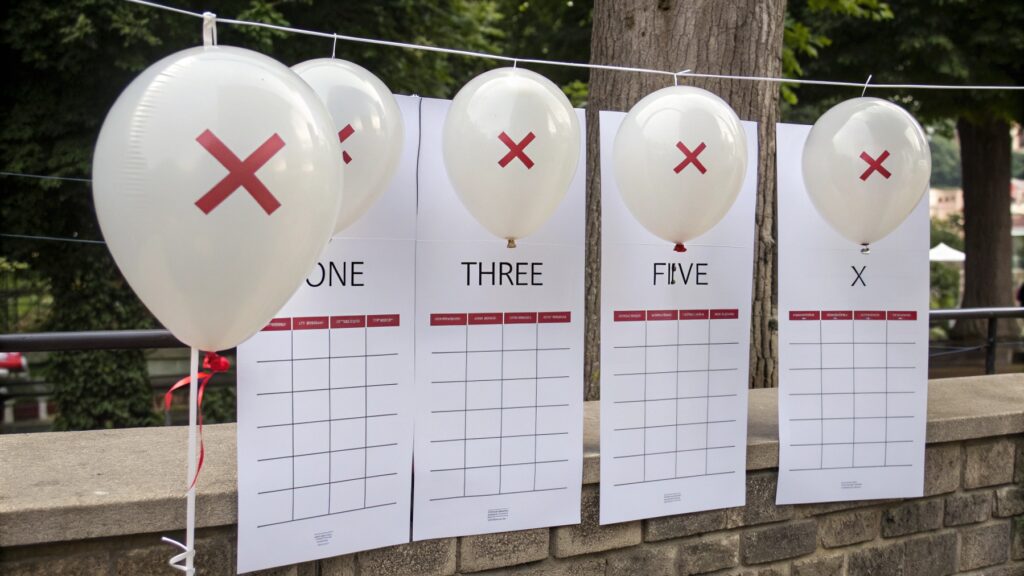 Recommended storage time for latex balloons