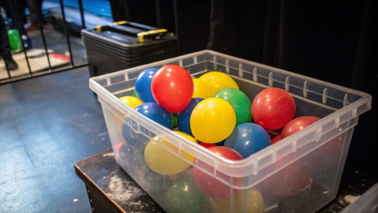 What is the typical shelf life for latex balloons before inflation?