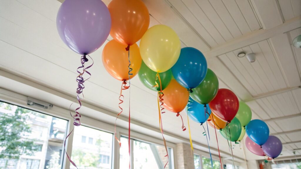 Floating Balloons