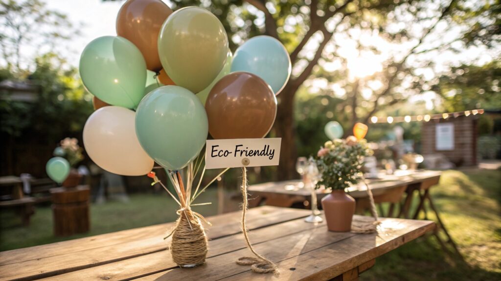 Eco-friendly latex balloons