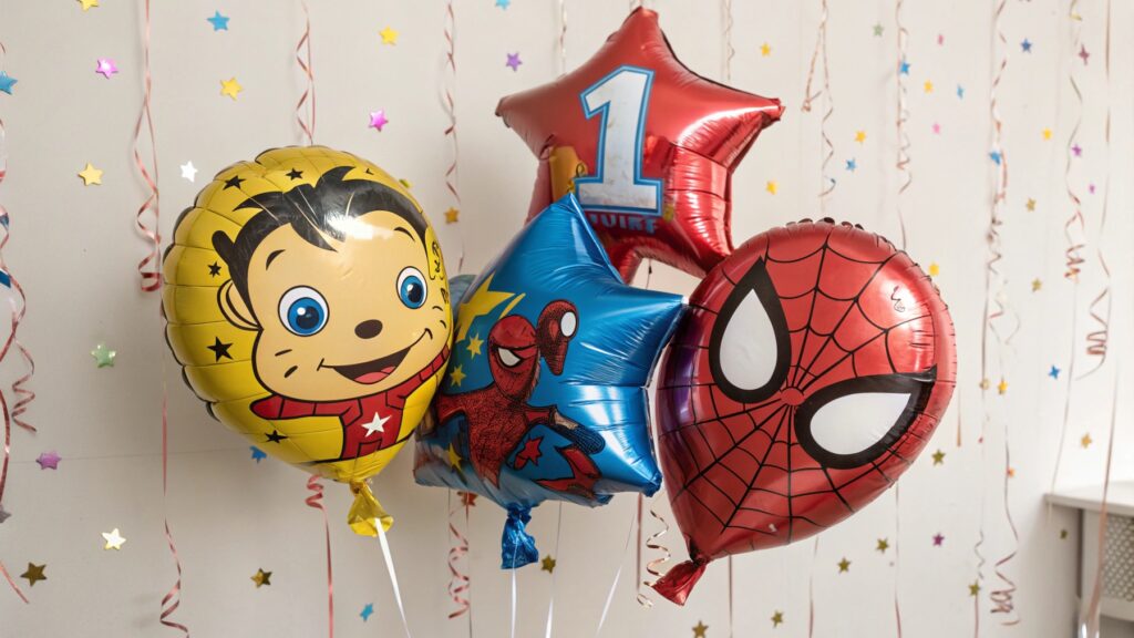 Durable foil balloons for parties