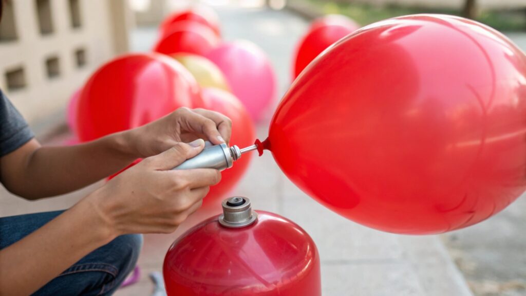 Inflating a Balloon