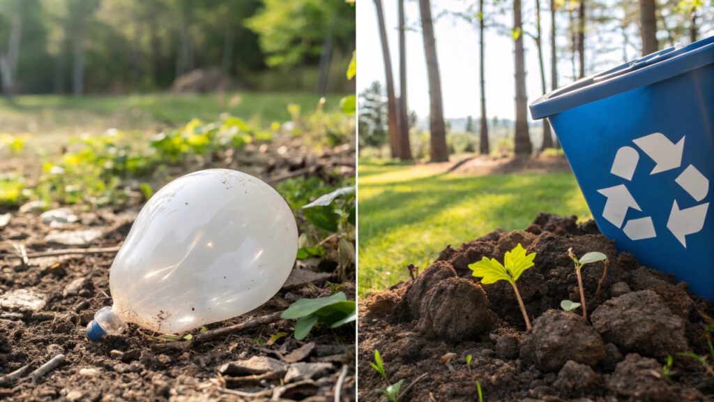 Biodegradable balloons