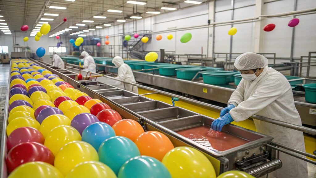 latex balloon production line