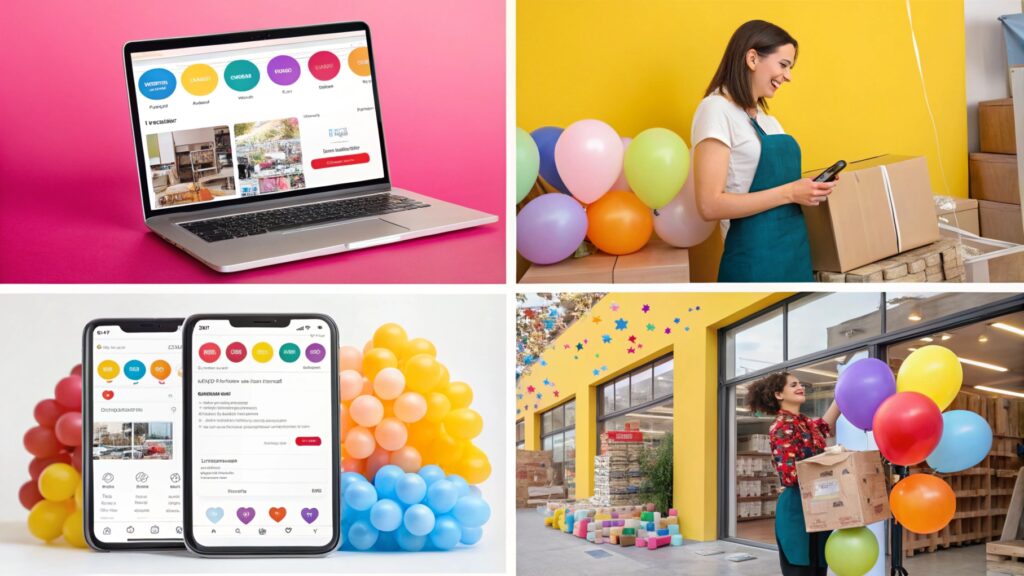 Where to buy large latex balloons