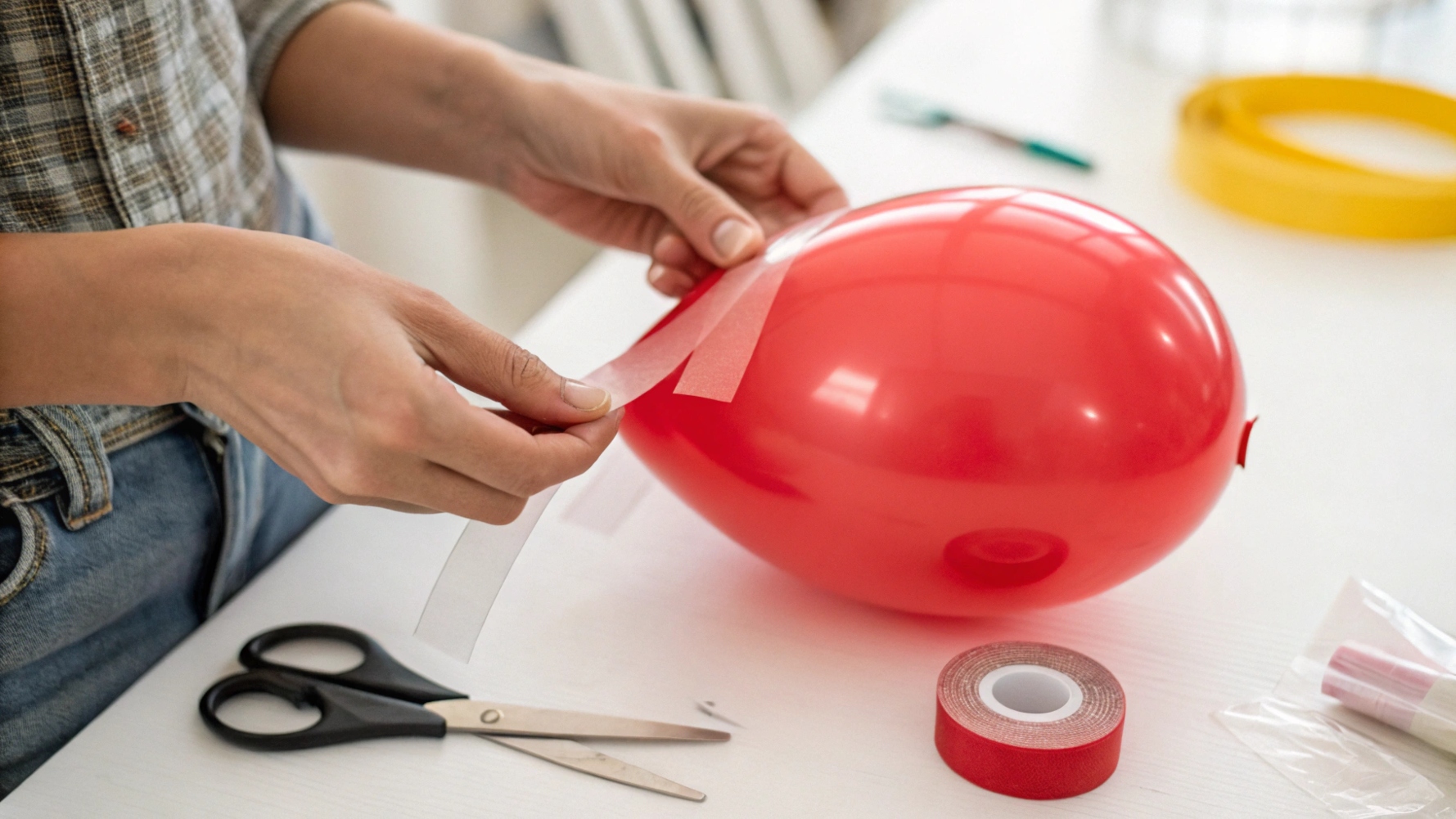 How to Repair a Small Hole in a Latex Balloon?