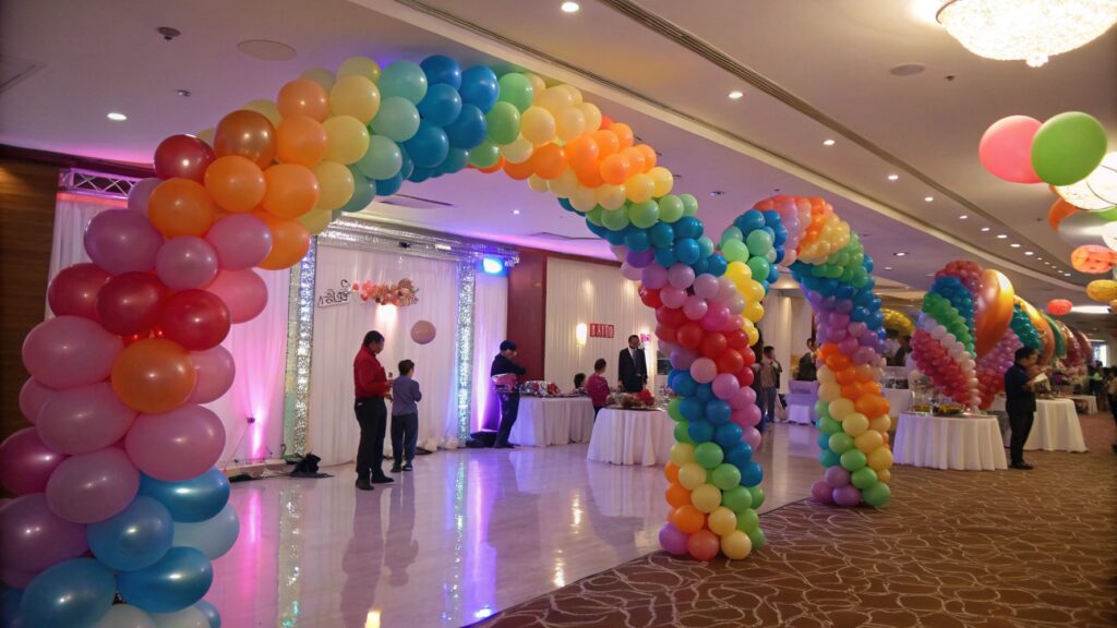 Creative balloon display ideas