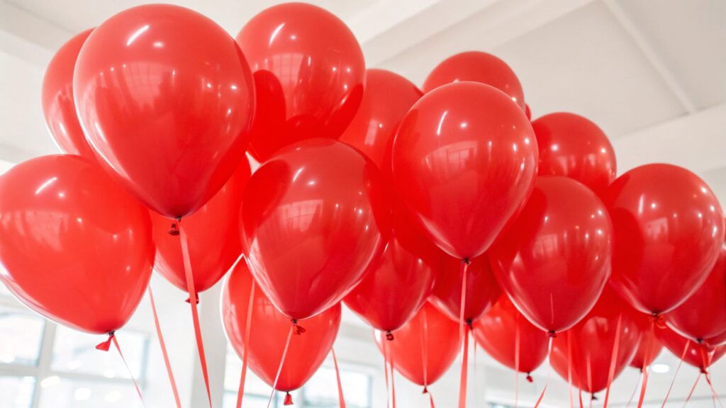 Color consistency in balloons