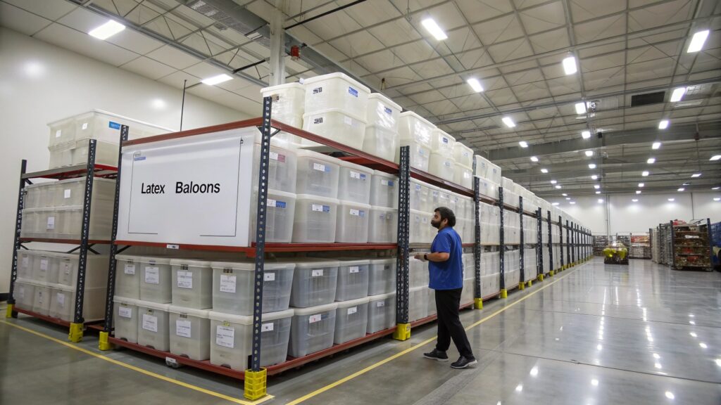 professional balloon storage