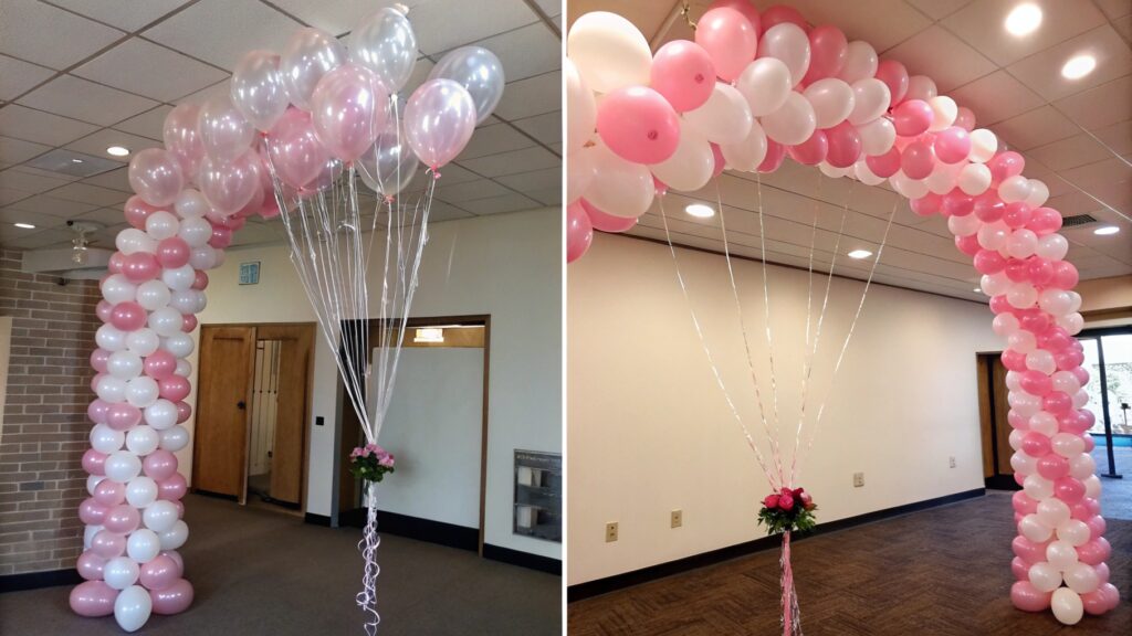 Comparison of helium-filled vs. air-filled balloons