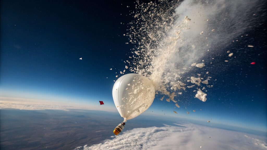 Balloon bursting