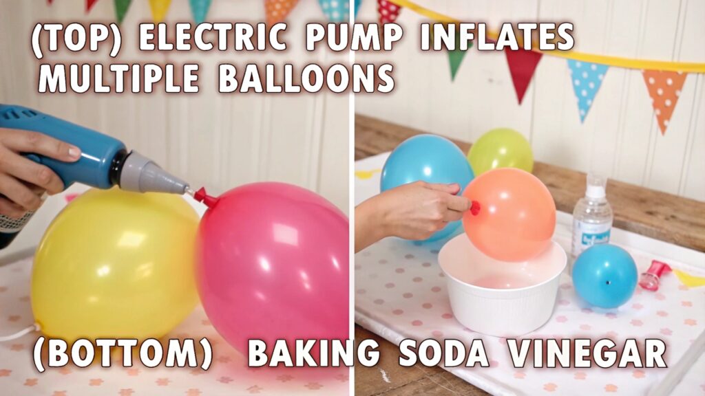DIY methods for inflating balloons