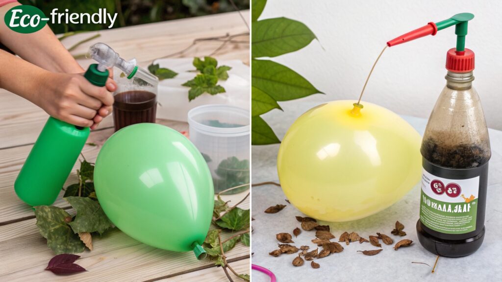 Eco-friendly balloon inflation methods