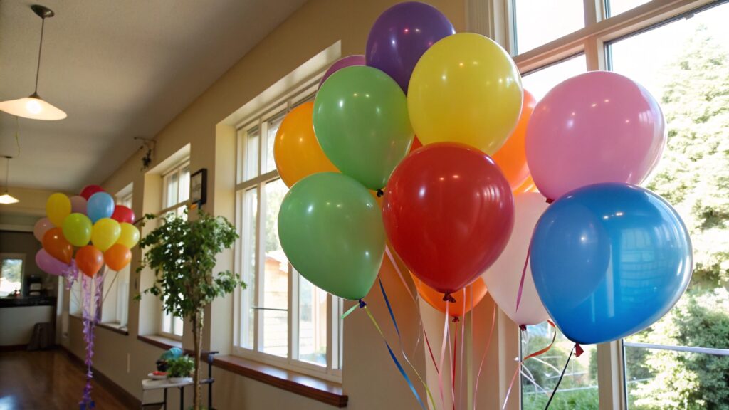 Air-filled Latex Balloons