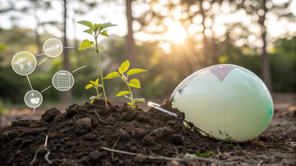 Biodegradable eco-friendly balloons