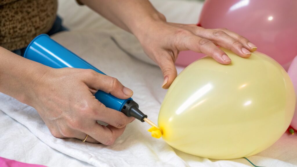 Careful Balloon Handling