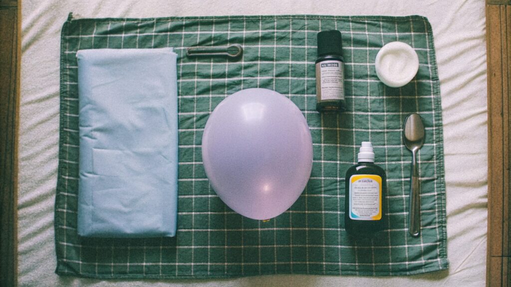 Household items for balloon static
