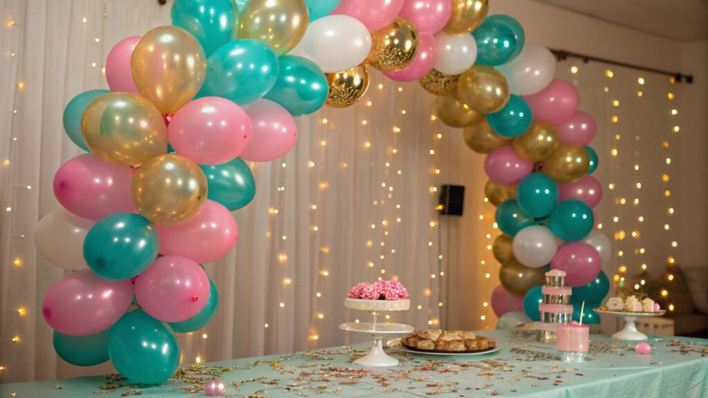 Party balloon sizes