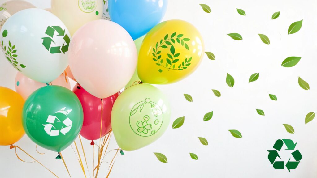 Eco-friendly balloons are a growing market trend