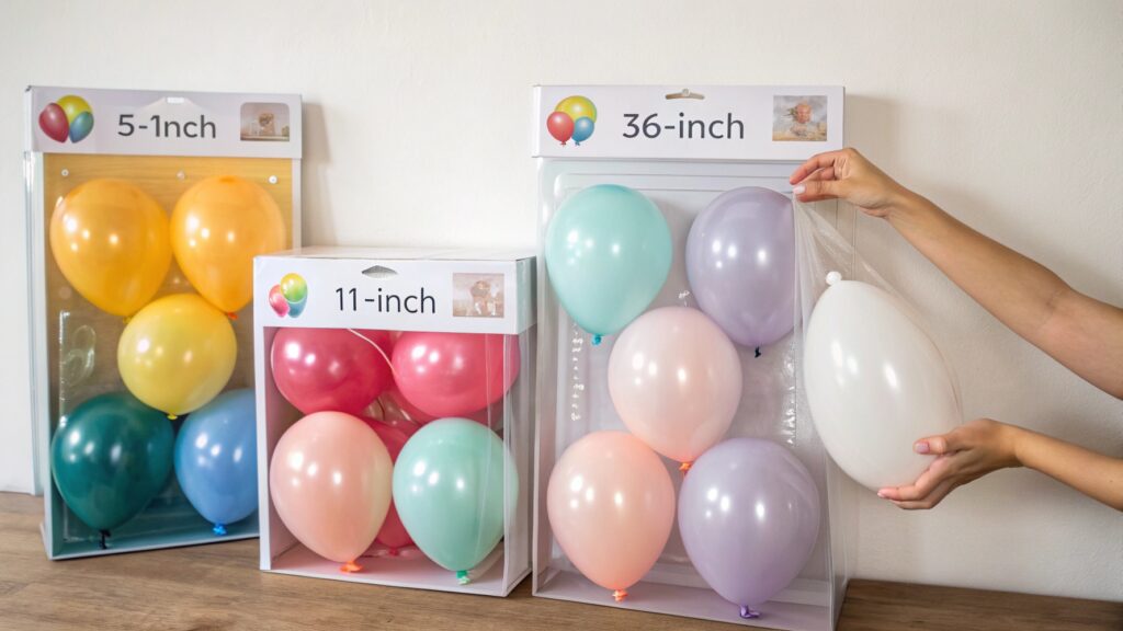 Bulk balloon sizes