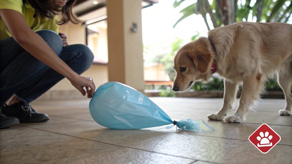 Choking hazards of biodegradable balloons for pets