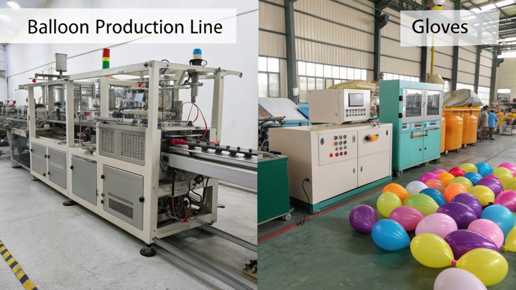 balloon and glove machinery