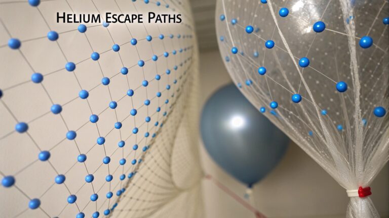 Why do mylar balloons last longer than regular helium balloons?