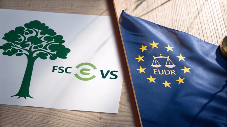 What’s the difference between FSC and EUDR?