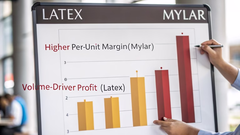 Are Latex or Mylar Balloons more popular for specific event types?