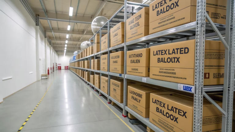 Can temperature extremes affect latex balloon quality before use?