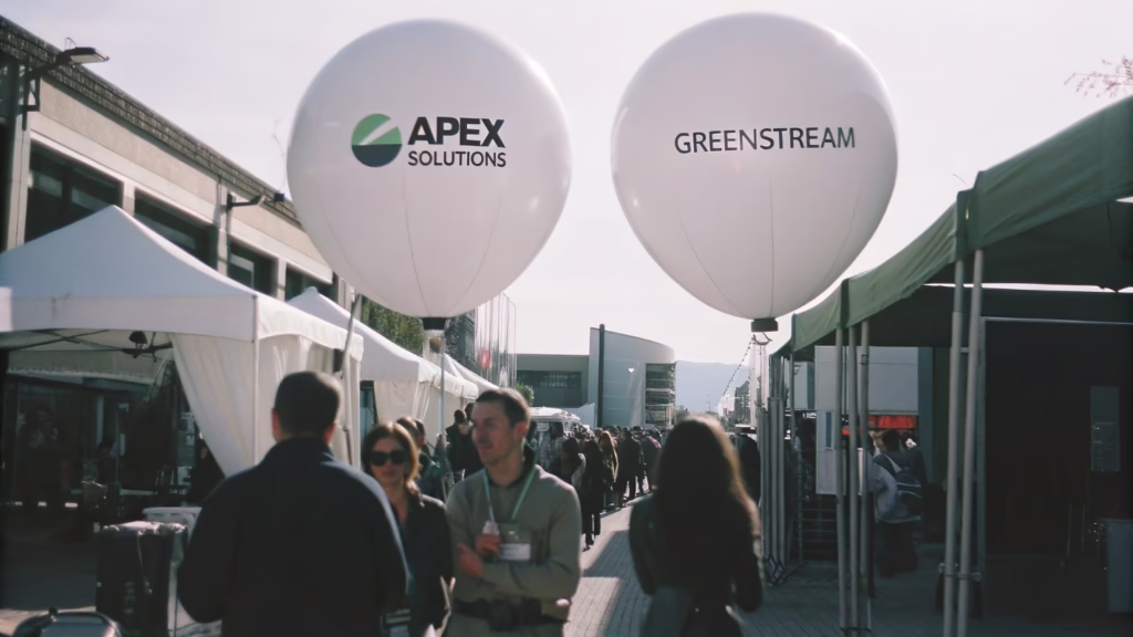 custom printed advertising balloons for corporate branding