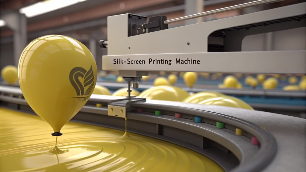 custom printed latex balloons process