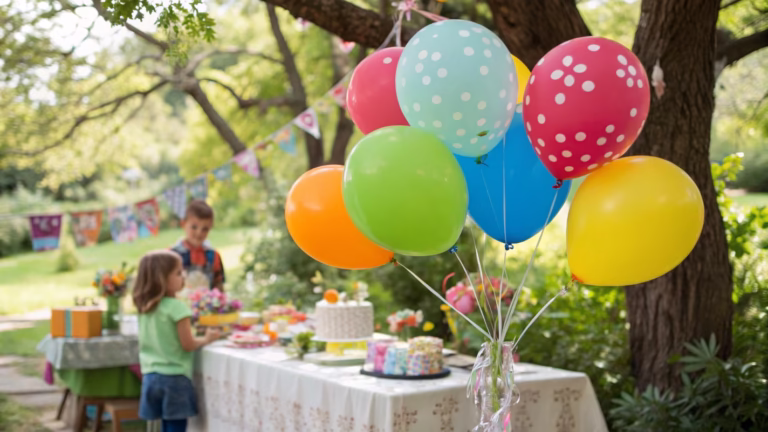 Are eco-friendly balloons suitable for children’s parties?
