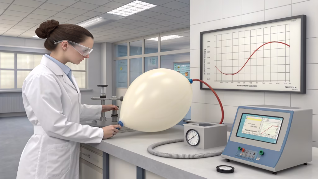 durability testing of latex balloons