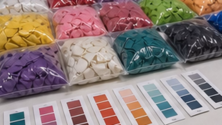 Bulk balloons wholesale color samples with caliper and swatches