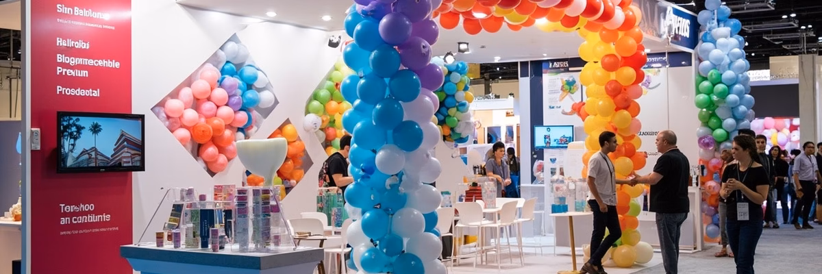International balloon trade expo display