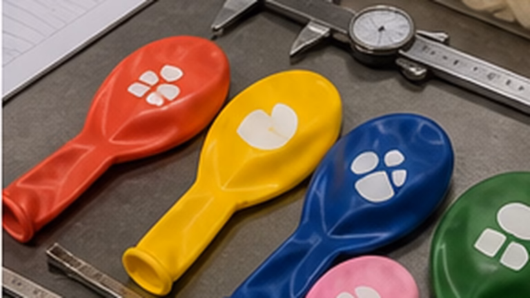 Company logo balloons artwork proof review
