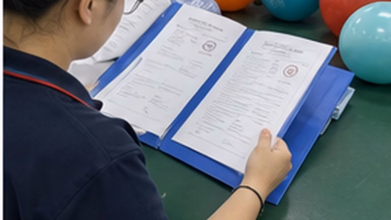 School event balloon safety document review
