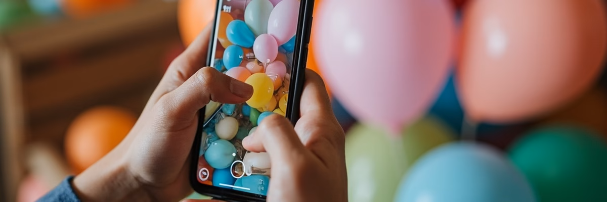 Pre-shipment video inspection setup for latex balloon wholesale order