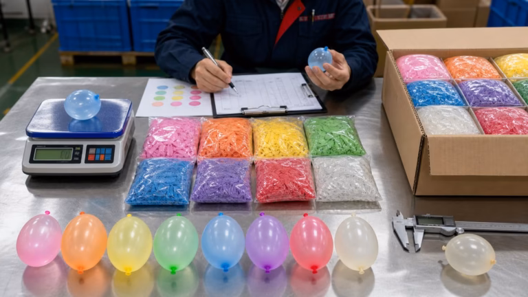 Water balloon supplier China buyer checklist