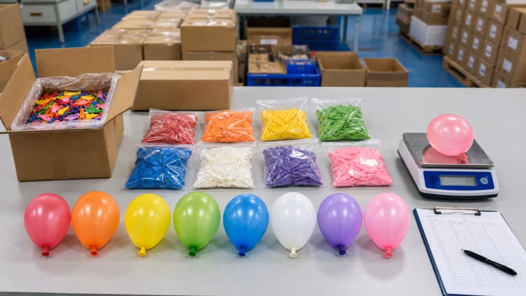 Water balloons wholesale 3 inch QC table