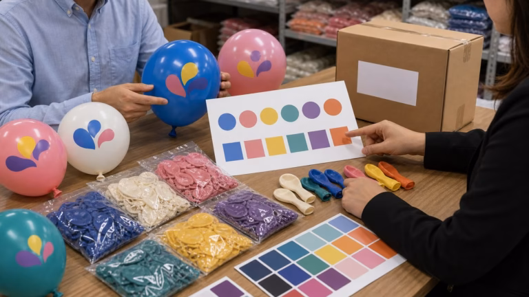 globos impresos personalizados Mexico prueba logo empaque carton - fresh SOP image 1