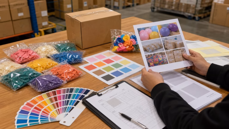wholesale balloon reorder file color bag carton shipment proof - replacement 1