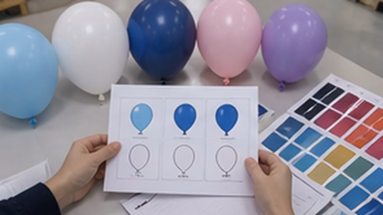Ballon publicitaire personnalise BAT avant import