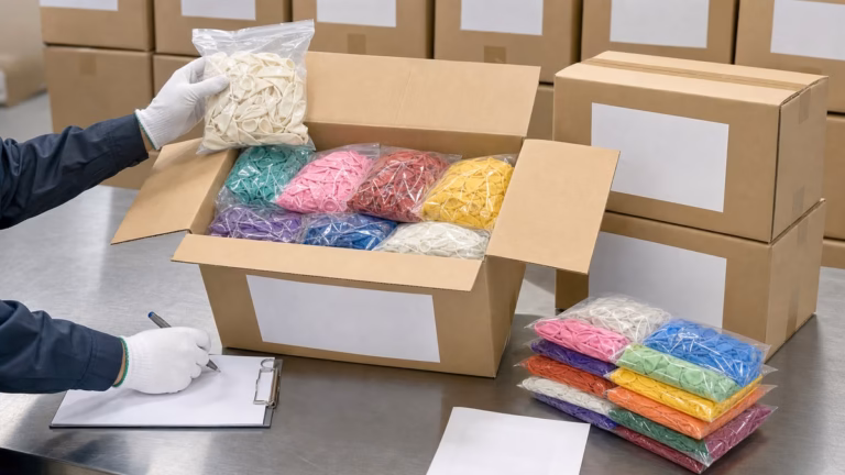 wholesale latex balloon carton label packing list proof - 1